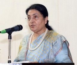 President Bhandari extends best wishes on Tihar